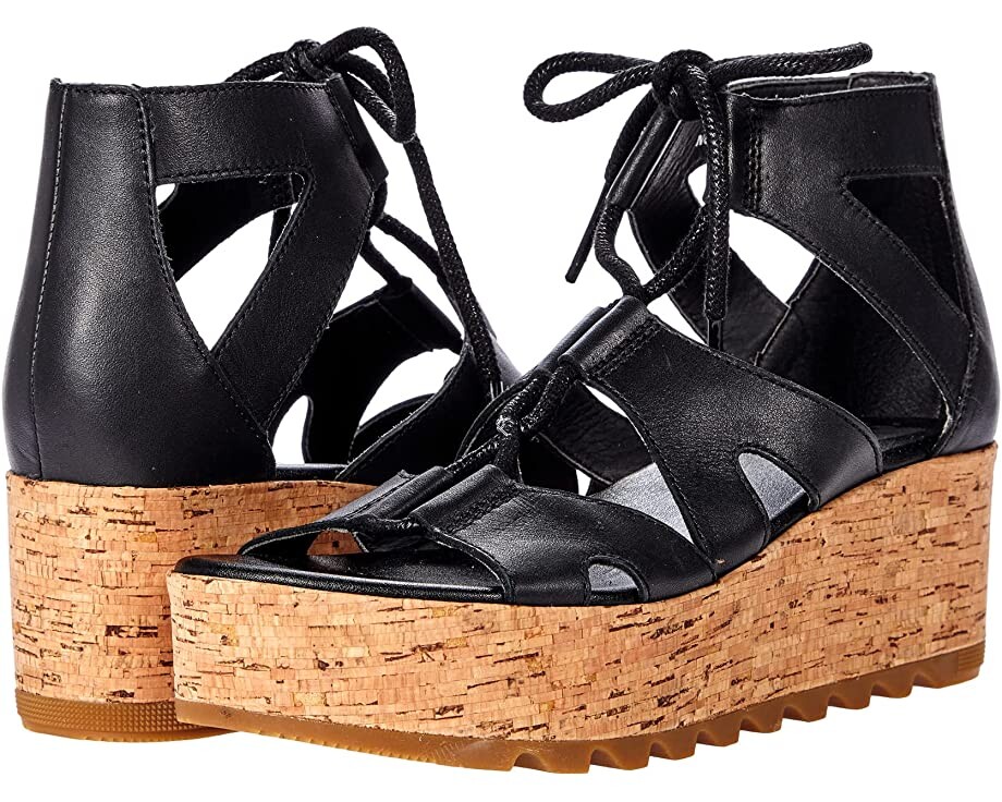 

Туфли на каблуках Cameron Flatform Lace SOREL, черный