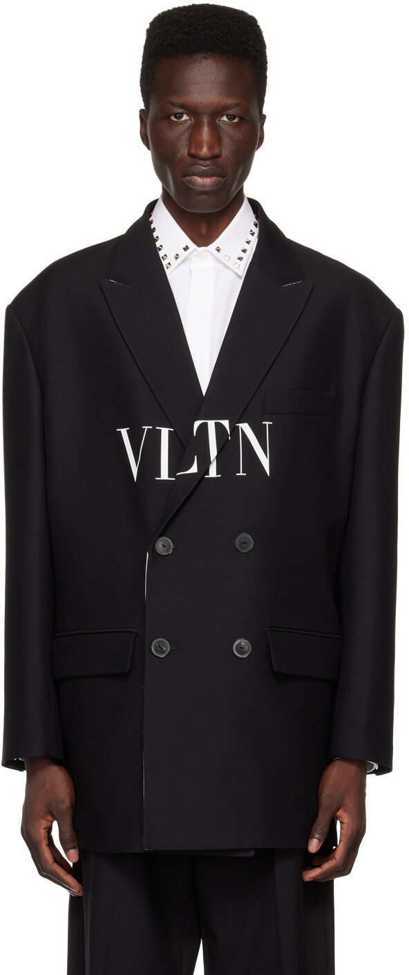 

Черный блейзер \VLTN\"" Valentino