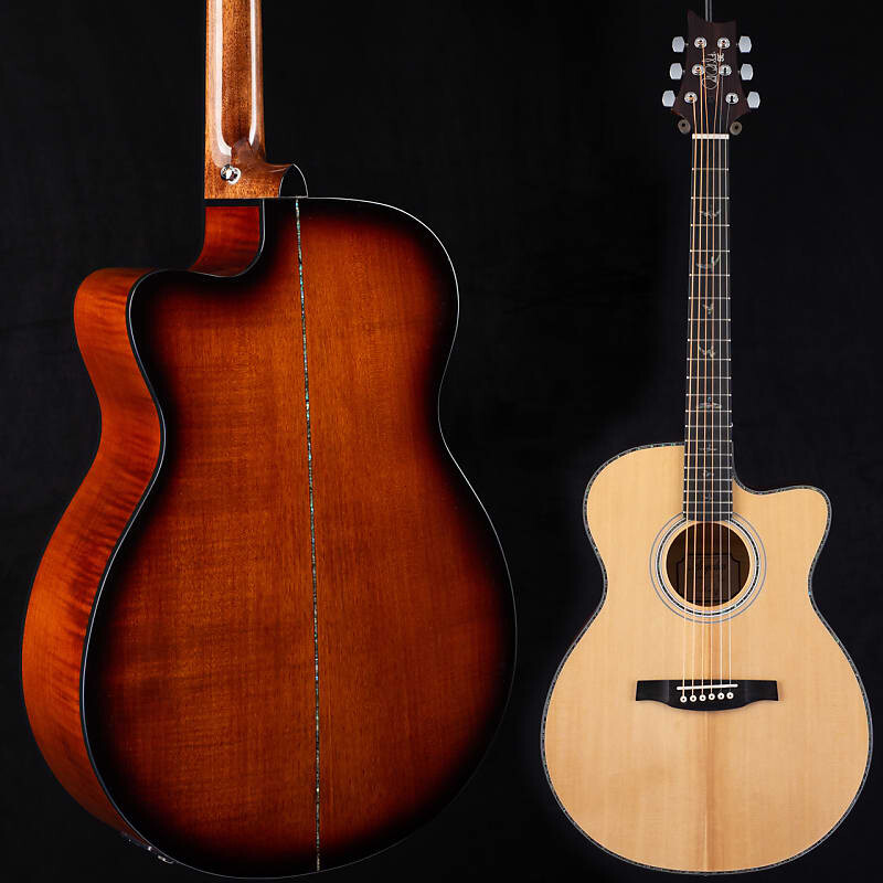 

Пол Рид Смит SE A50E Черное золото Взрыв 117 PRS SE A50E Solid Spruce/Maple Angelus Cutaway with Fishman GT1 Electronics