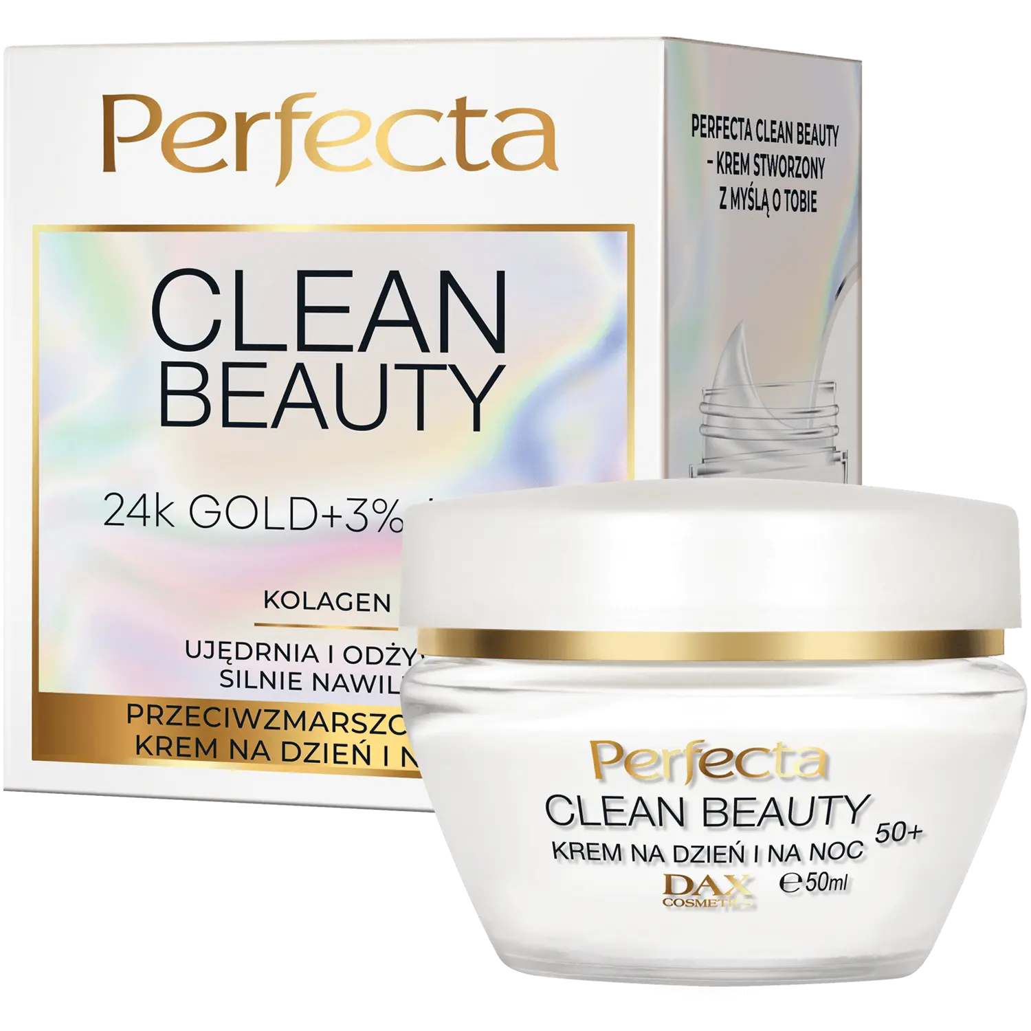 

Perfecta Clean Beauty крем для лица 50+, 50 мл