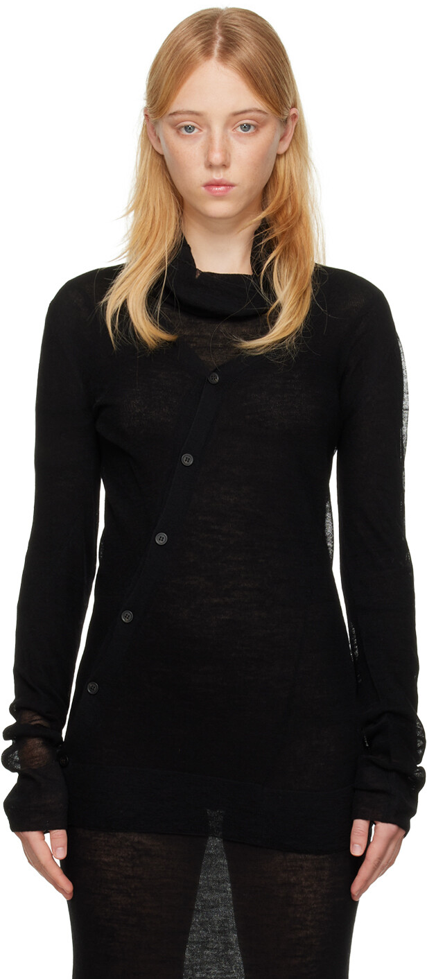 

Черный кардиган Bertine Ann Demeulemeester