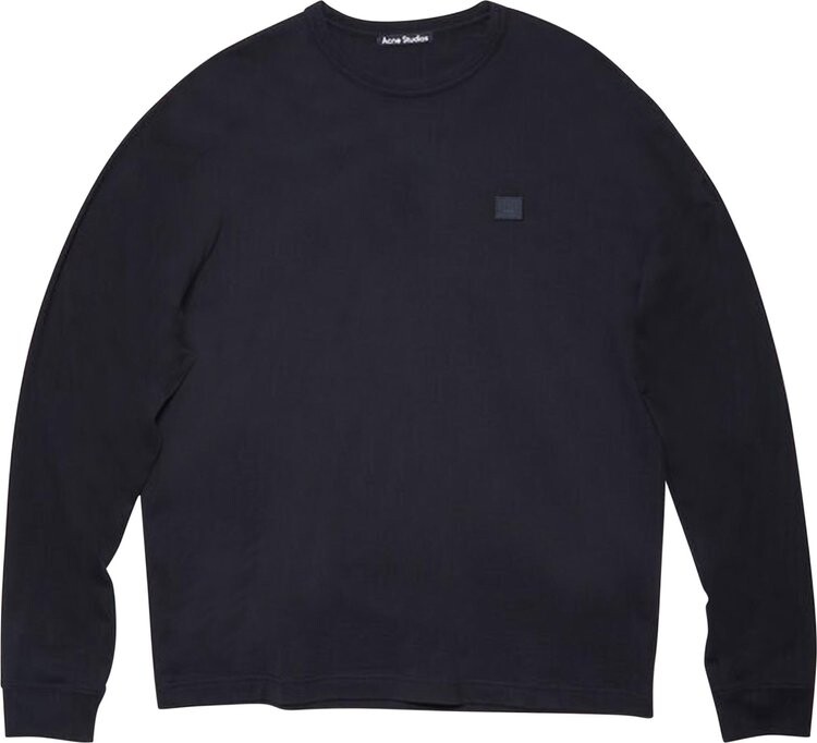 

Футболка Acne Studios Long-Sleeve T-Shirt 'Black', черный