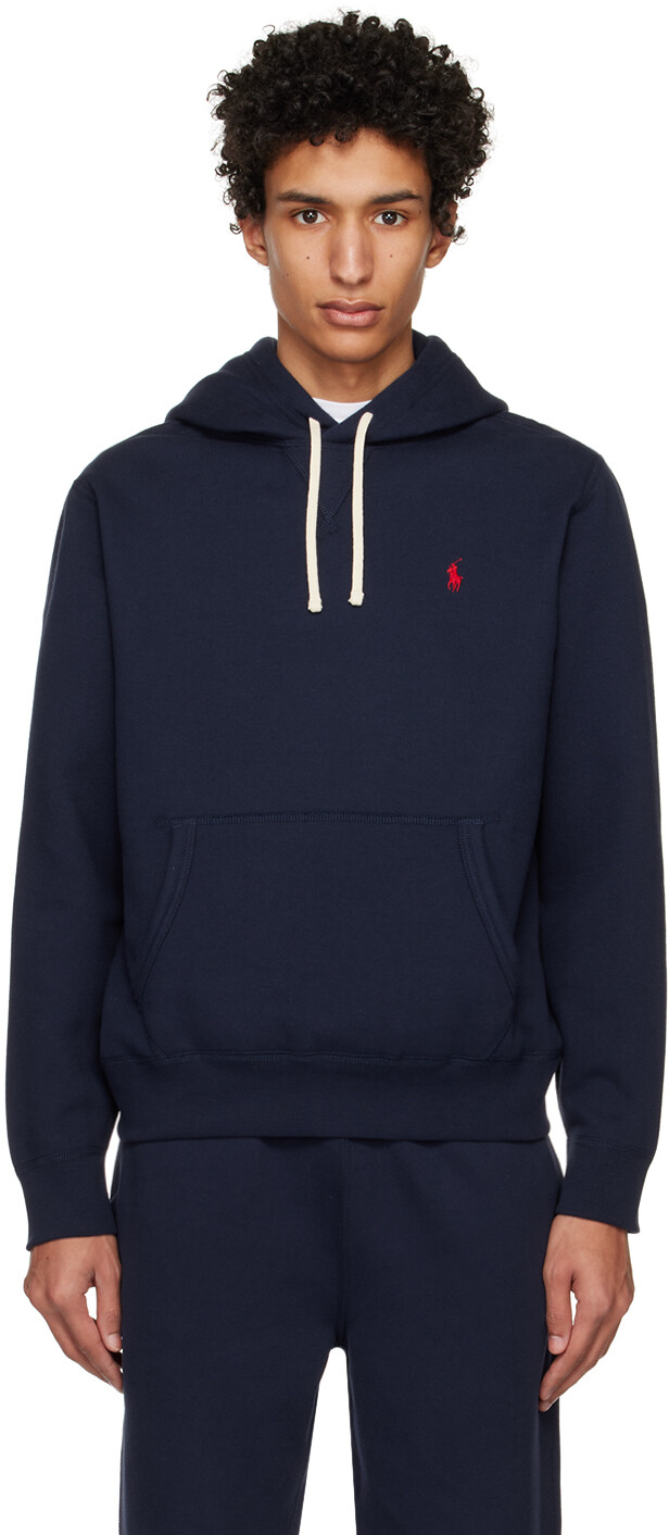 

Худи темно-синего цвета \The RL\"" Polo Ralph Lauren