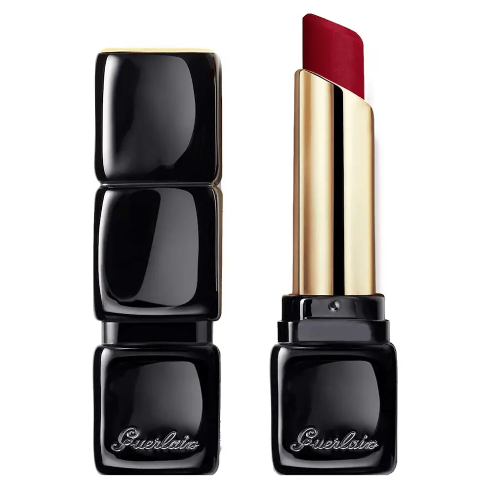 

Губная помада Guerlain KissKiss Tender Matte, красный