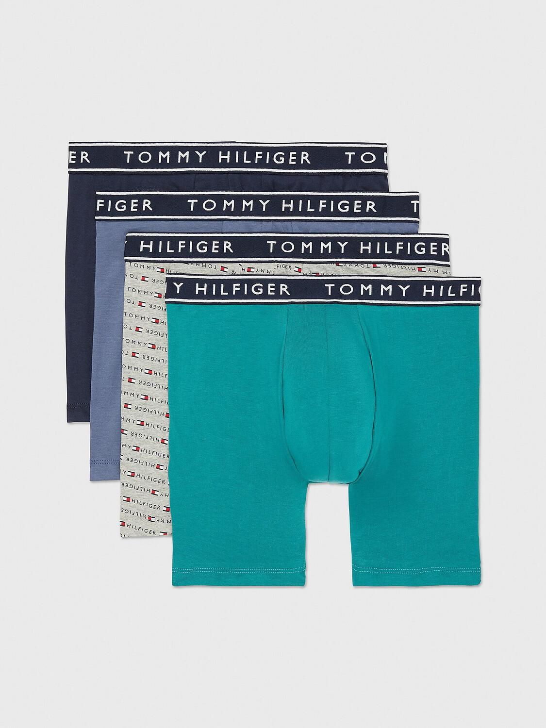 

Набор боксеров Tommy Hilfiger Essential Stretch Cotton, 4 предмета, голубой