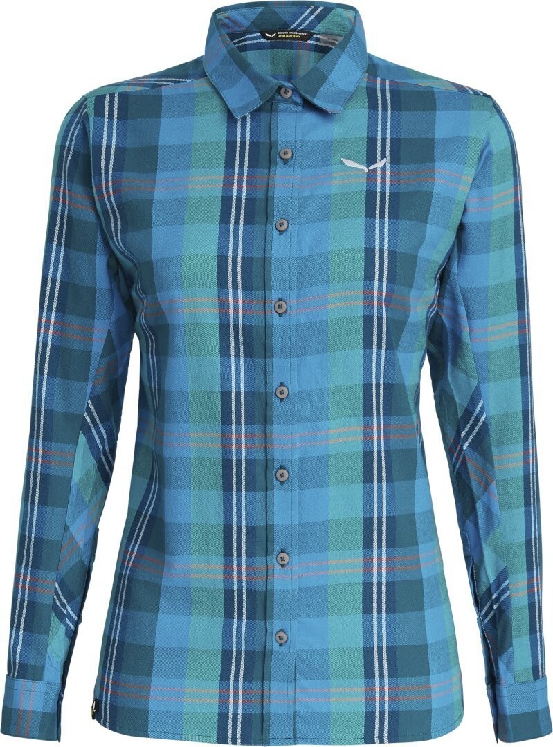 

Рубашка мотоциклетная женская Salewa Fanes Flannel 2 Polarlite LS, мульти