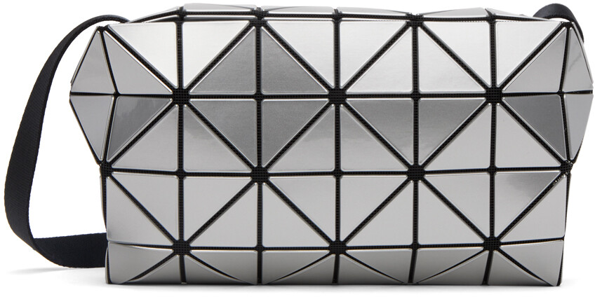 

Серебряная картонная сумка Bao Bao Issey Miyake