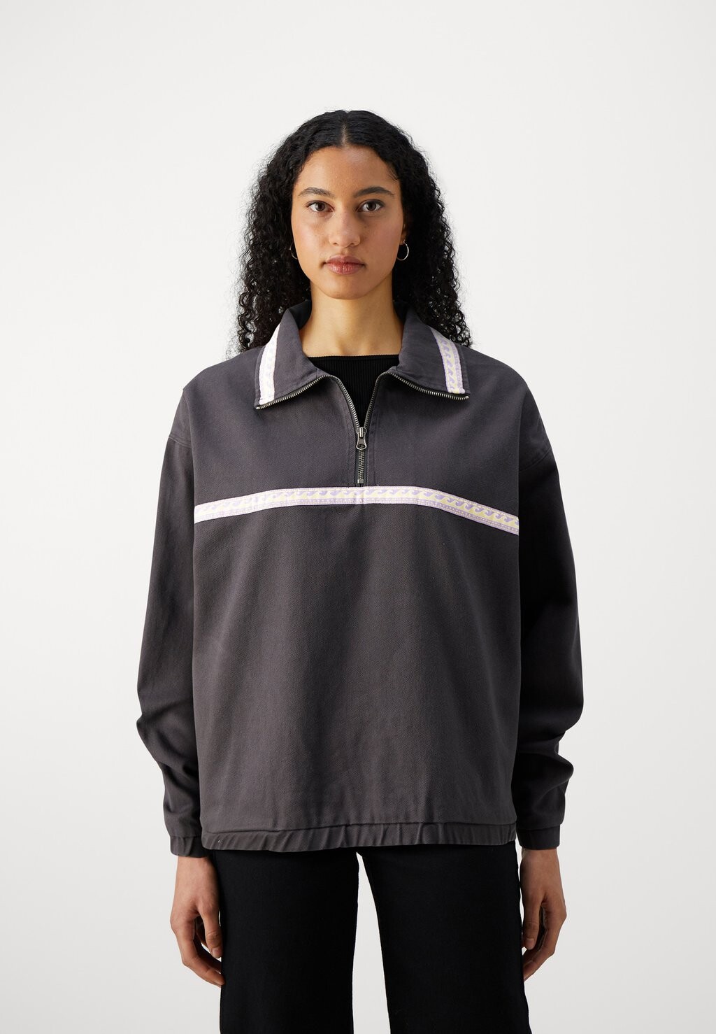 

Ветровка LEIA HALF ZIP Billabong, цвет off black