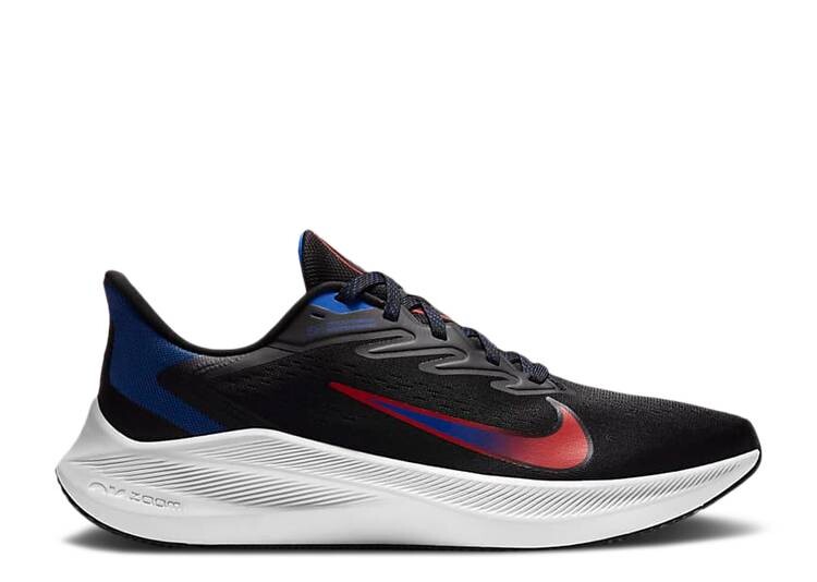 

Кроссовки Nike AIR ZOOM WINFLO 7 'RACER BLUE RED', черный