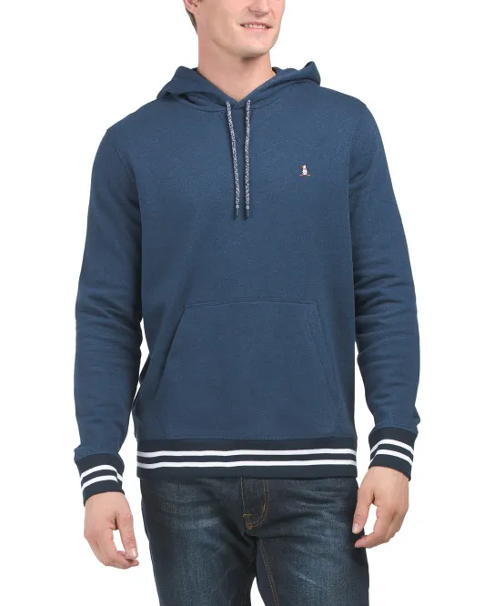 

Флисовая толстовка с капюшоном Original Penguin, синий