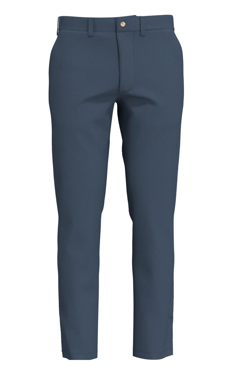 Классические брюки чинос Slim Fit из органического хлопка. Selected, синий цена и фото