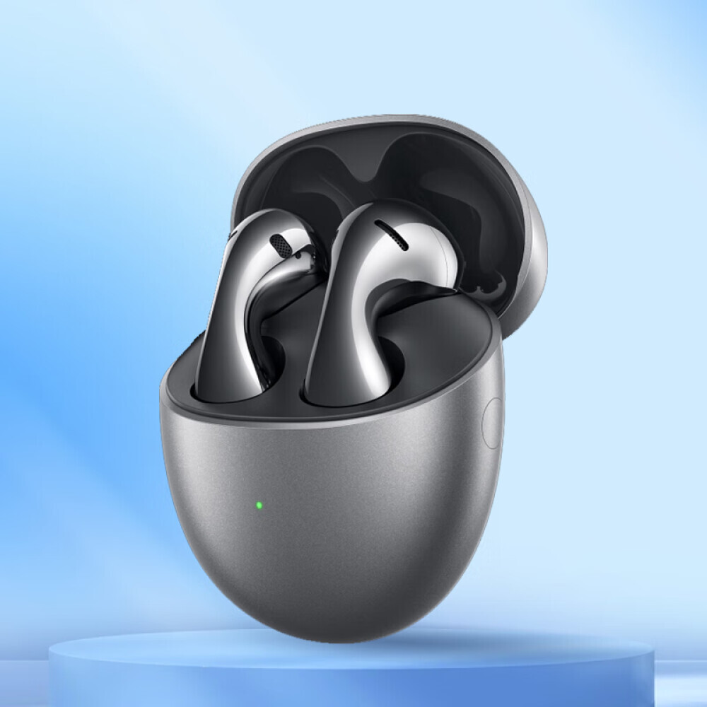 

Беспроводные наушники Huawei FreeBuds 5 Zhizhen с шумоподавлением, серебристый
