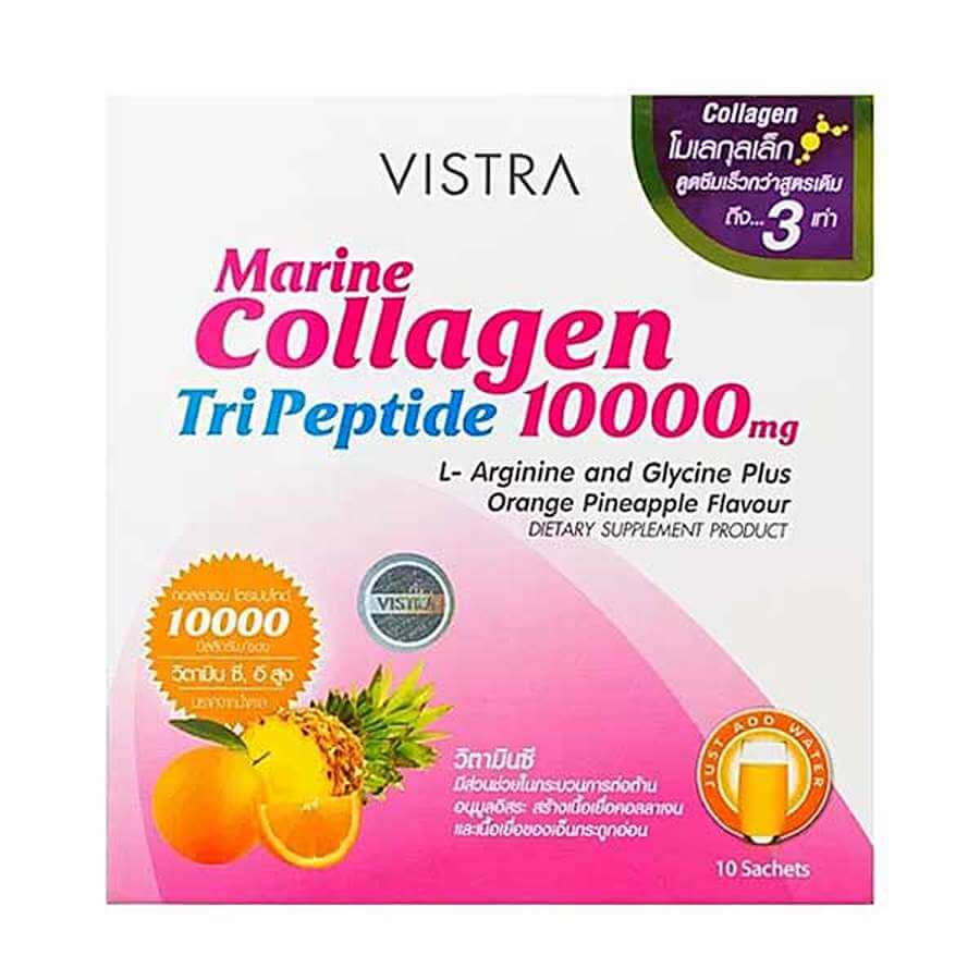 Коллаген Vistra Marine Collagen TriPeptide 1000 мг, 10 саше