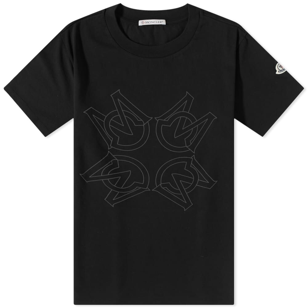 

Футболка Moncler M Mirror Logo Tee, Черный