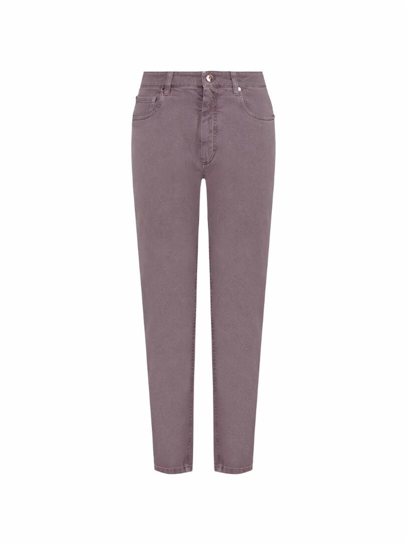 

Джинсы мом с цепью мониль Brunello Cucinelli