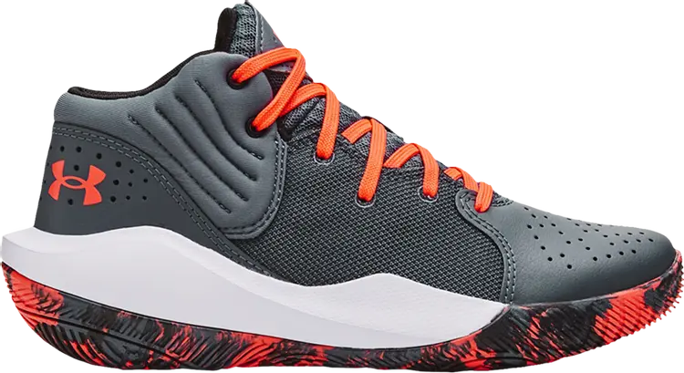 

Кроссовки Under Armour Jet 21 GS Gravel Orange, серый