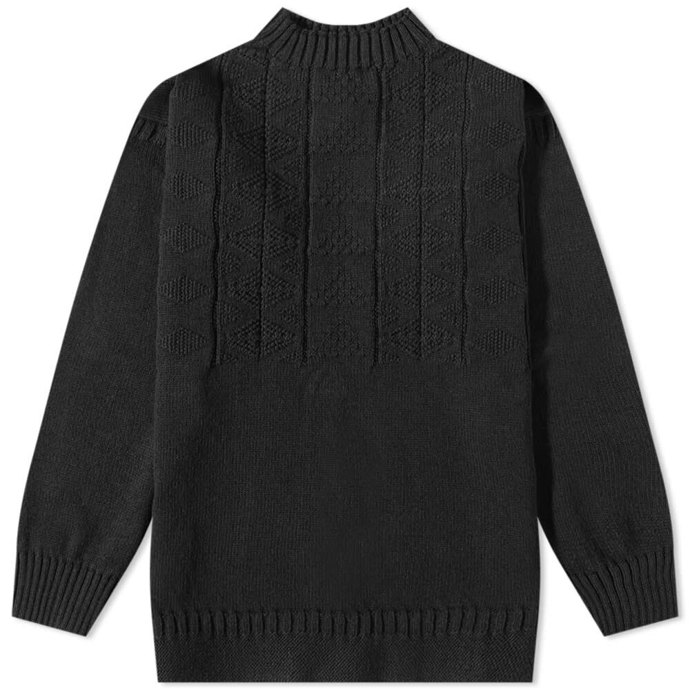 

Джемпер Maison Margiela Fisherman Crew Knit, Черный