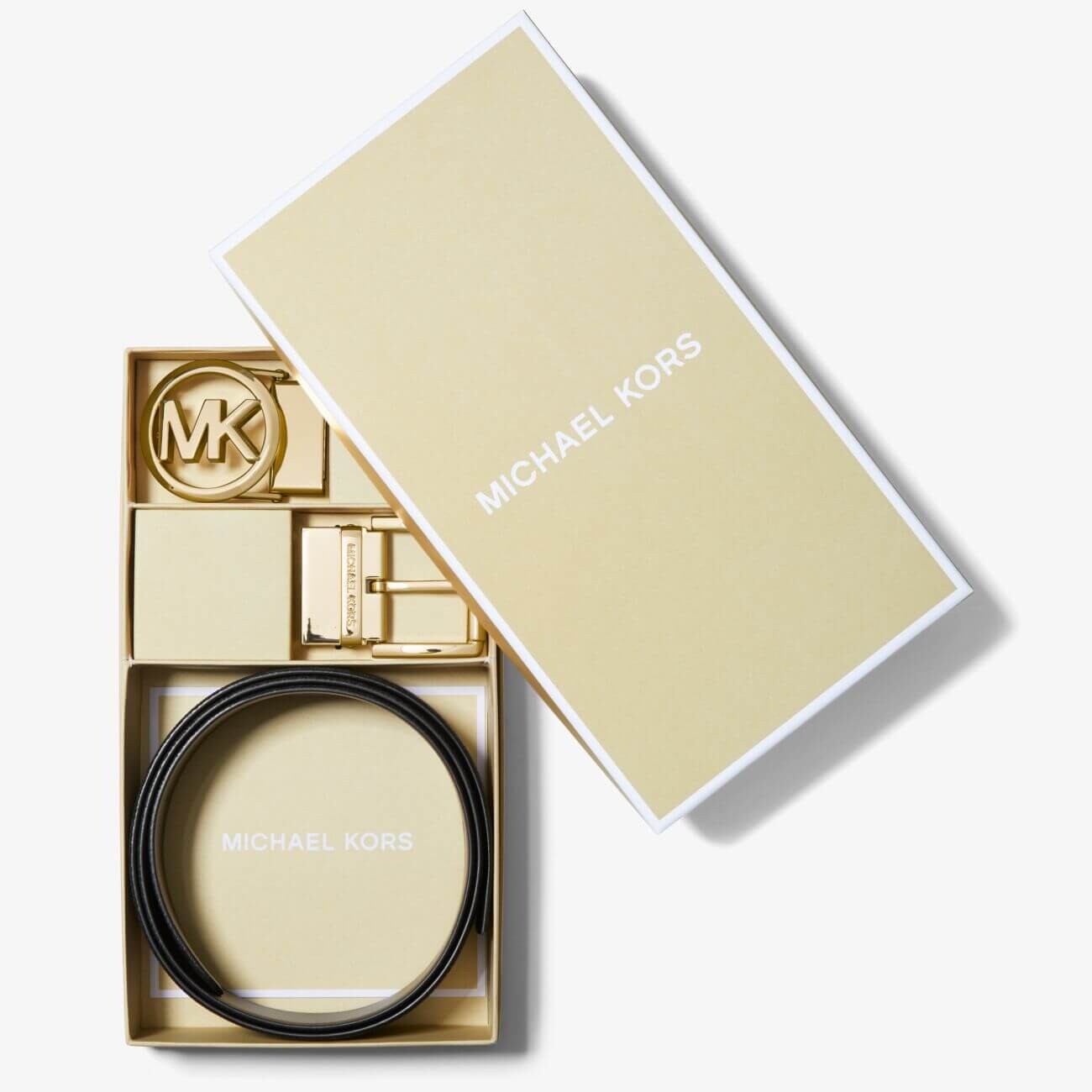 

Ремень Michael Michael Kors 4-in-1 Logo Box Set, черный