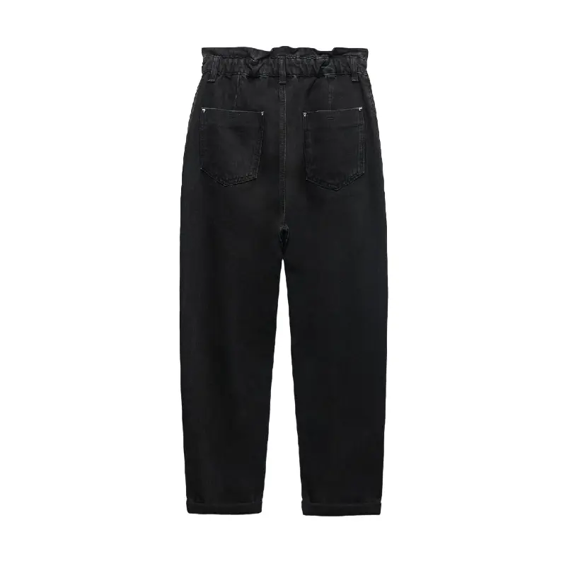 

Джинсы Zara Z1975 Baggy Paperbag, черный