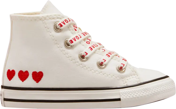 

Кроссовки Converse Chuck Taylor All Star High TD Crafted with Love, белый