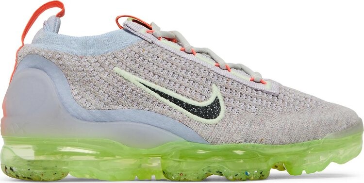 Nike air vapormax store flyknit lime green