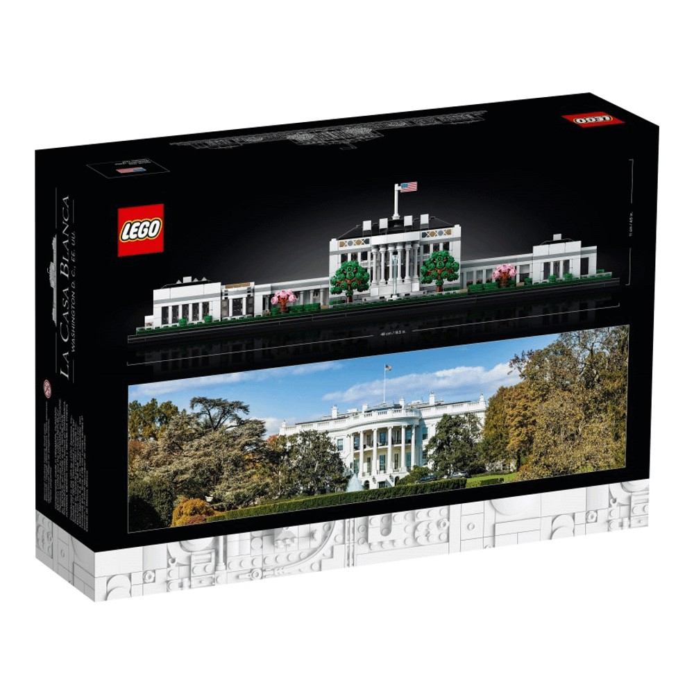 цена Конструктор LEGO Architecture 21054 Белый дом