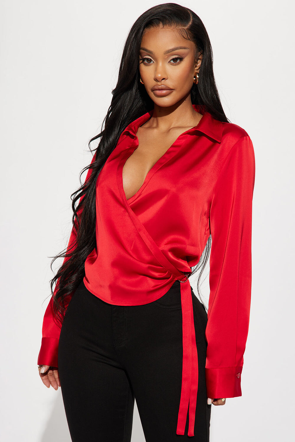 

Топ Fashion Nova IT10976, красный