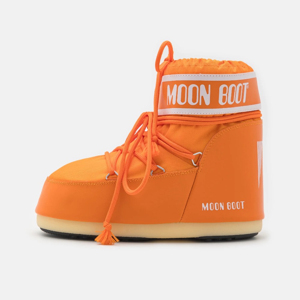 Полусапоги Moon Boot Icon Low, оранжевый ботинки moon boot icon low pony цвет cow print