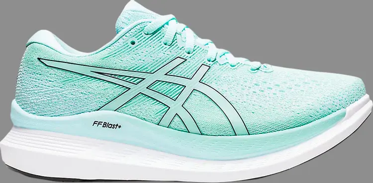 

Кроссовки wmns glideride 3 'clear blue black' Asics, синий