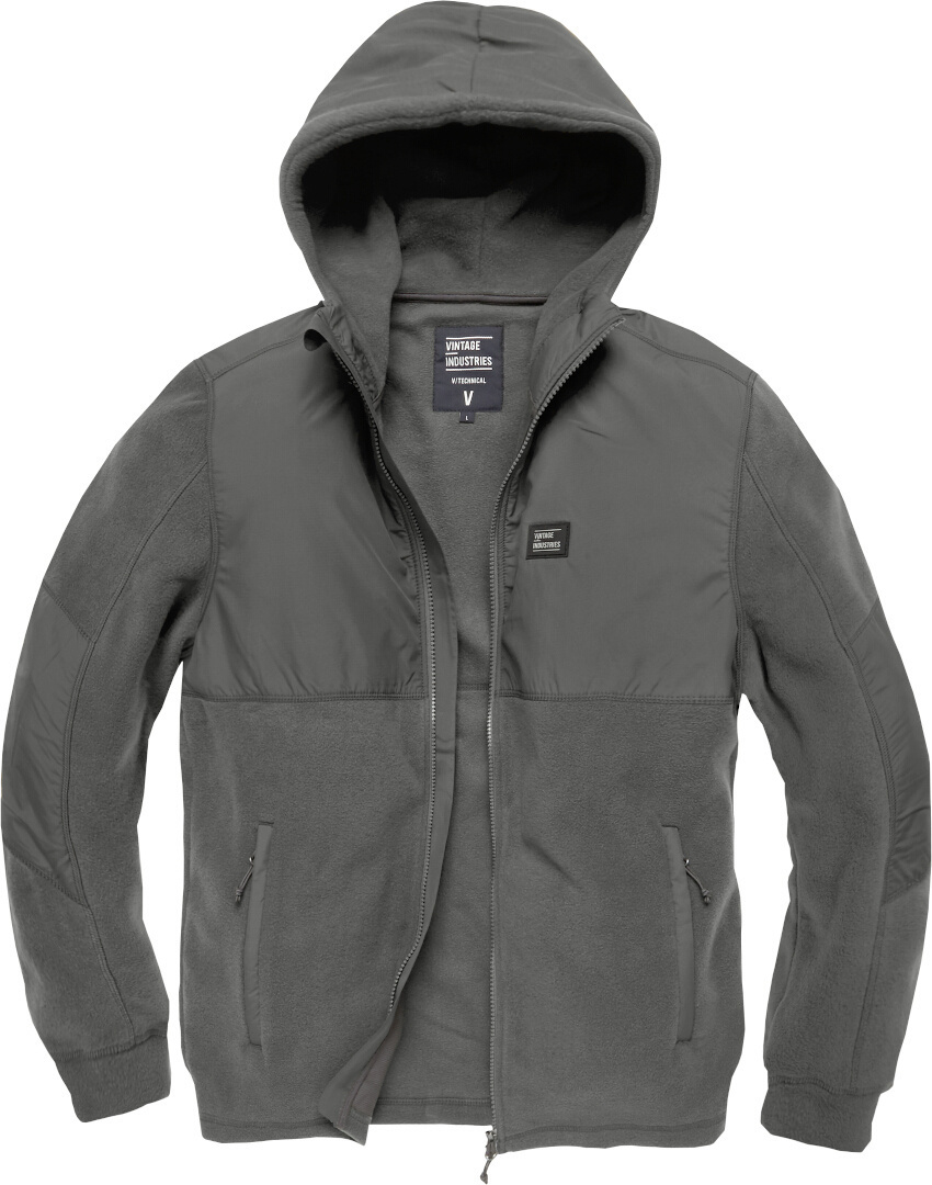 Куртка Vintage Industries Landell Polar Fleece, серая куртка мужская wilson men серая размер m