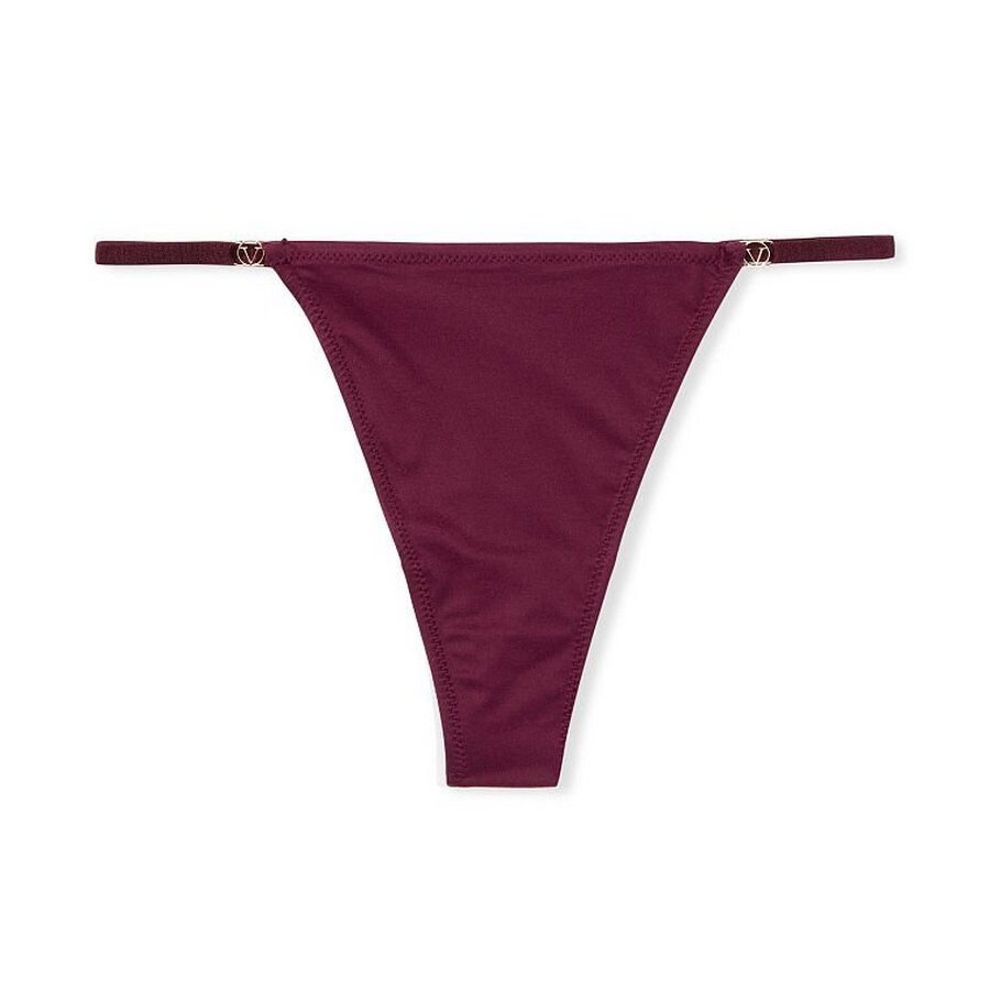 

Стринги Victoria's Secret Love Cloud Adjustable, бордовый