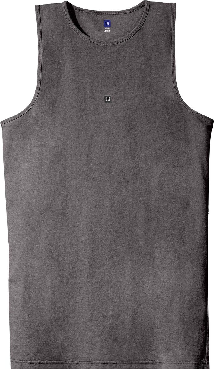 Топ Yeezy Gap Engineered by Balenciaga Loose Tank Top 'Dark Grey', серый yeezy размер m серый