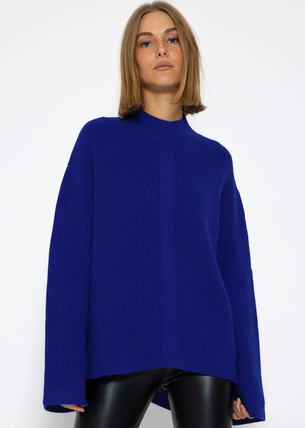 

Свитер SASSYCLASSY Turtleneck, синий