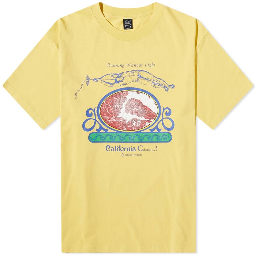 

Футболка Brain Dead Calisthenics Tee, Желтый
