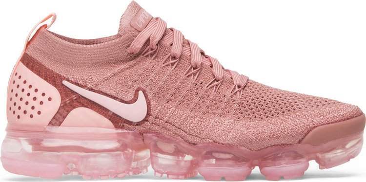 Nike air vapormax flyknit 2 women's rust on sale pink