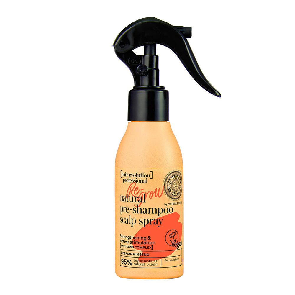 

Natura Siberica Hair Evolution Re-Grow Natural Pre-Shampoo Scalp Spray натуральный веганский спрей для кожи головы 115 мл