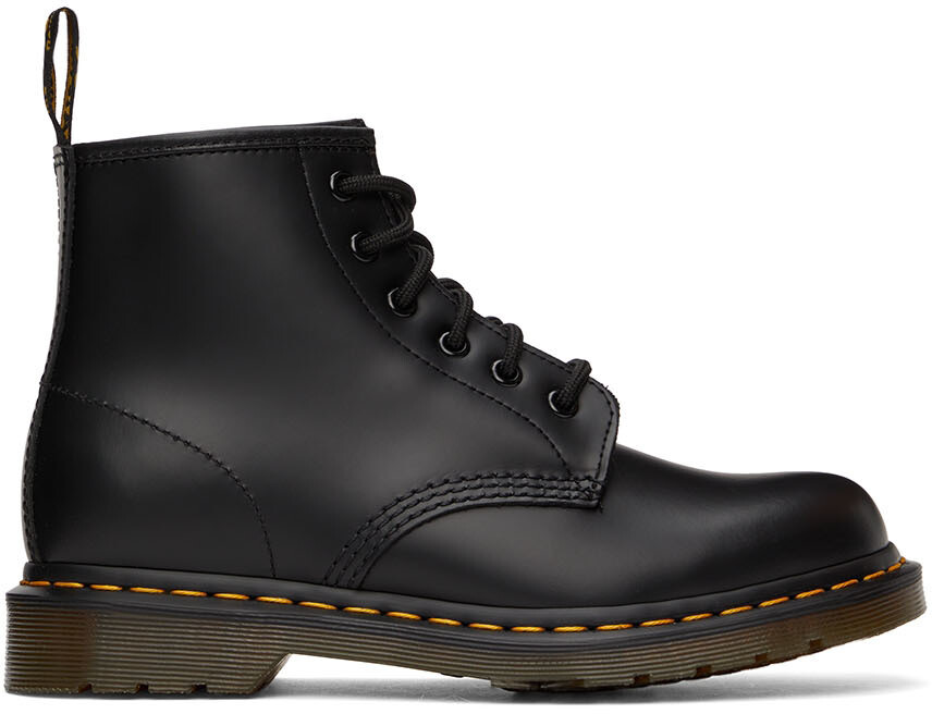 

Черные ботинки на шнуровке 101 Dr. Martens