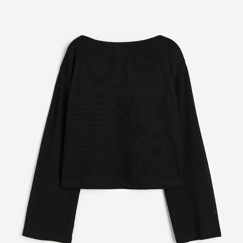 

Свитер H&M Boxy, черный