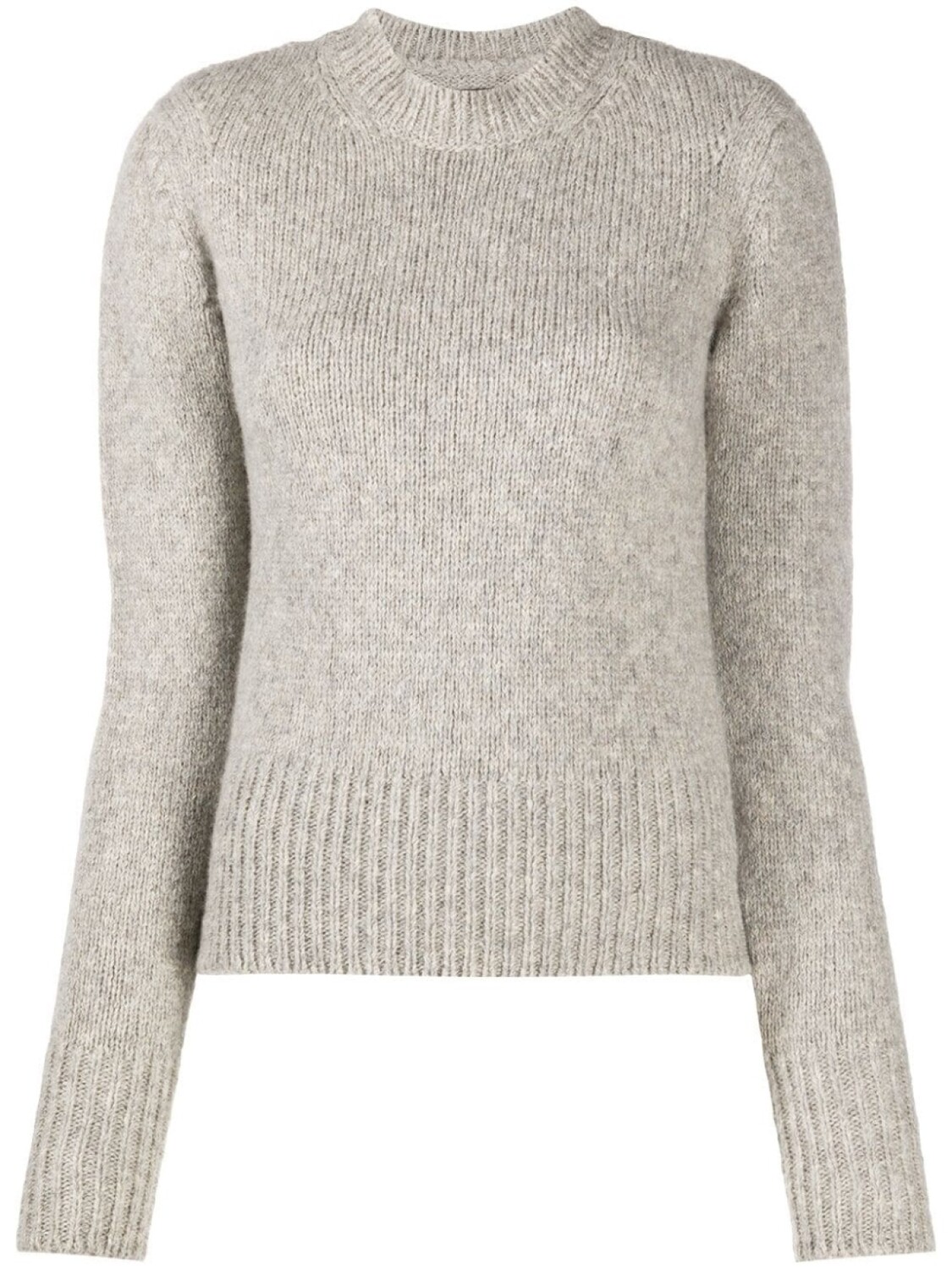 

ISABEL MARANT вязаный джемпер Erwany, серый