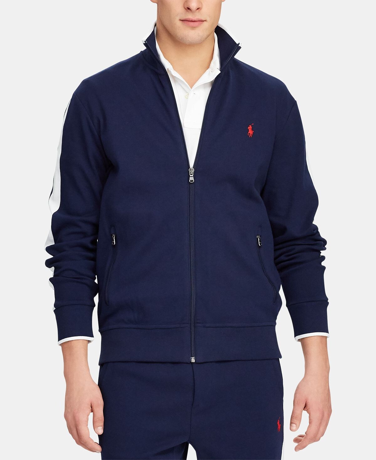 

Мужская спортивная куртка из мягкого хлопка Polo Ralph Lauren, мульти, Синий