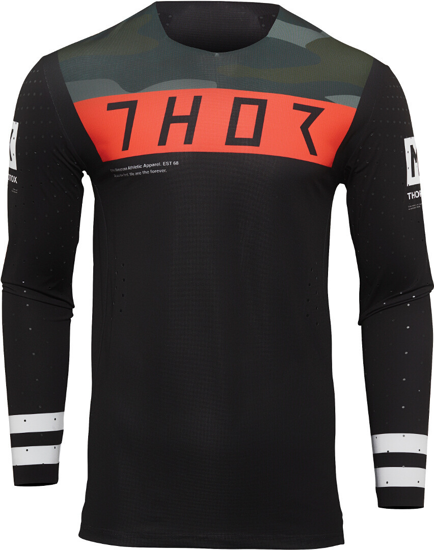 Джерси Thor-166 Black/Red m