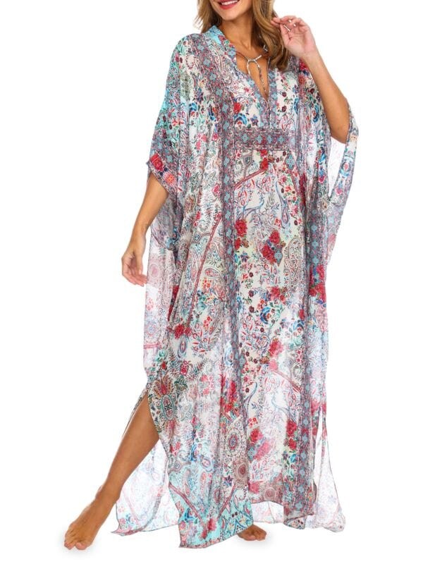 

Накидка для плавания paisley maxi La Moda Clothing Multi, Серый