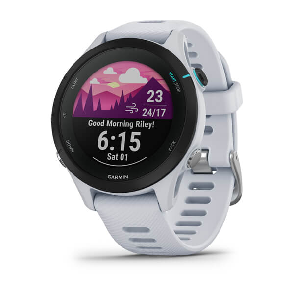 Умные часы Garmin Forerunner 255s Music, белый - фото