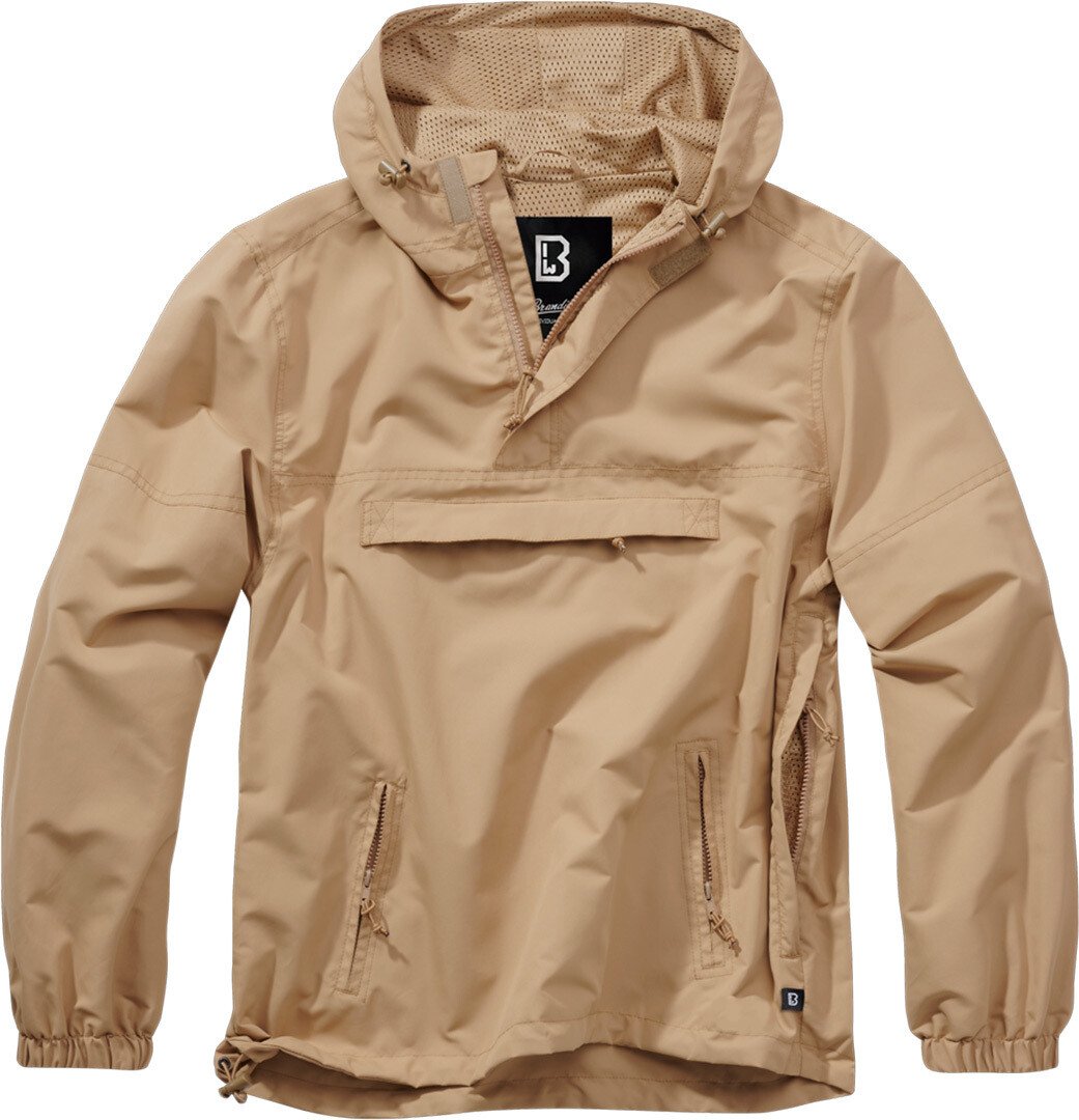 

Куртка Brandit Summer Windbreaker с капюшоном, бежевый