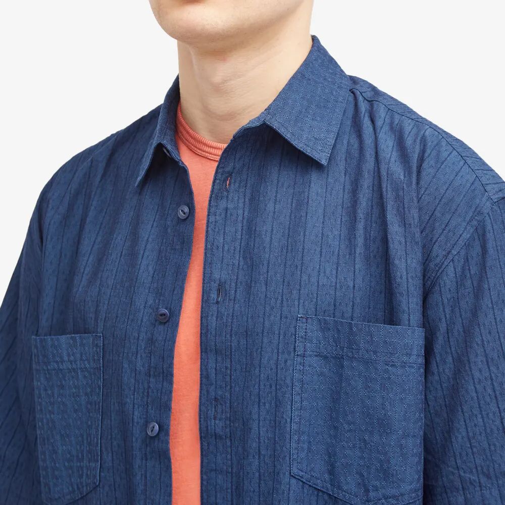 Ymc Рубашка с коротким рукавом Mitchum, синий