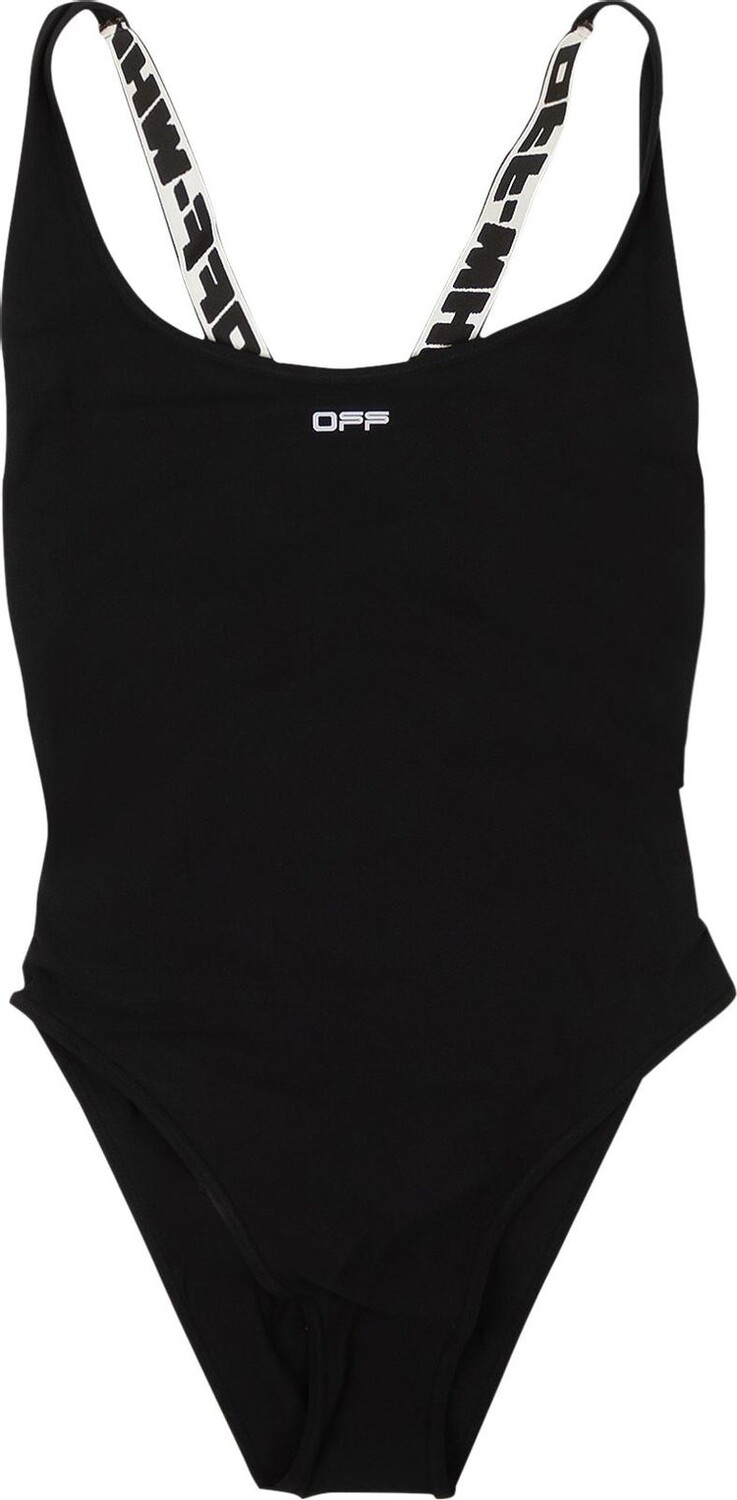 

Купальник Off-White Cross Swimsuit 'Black', черный