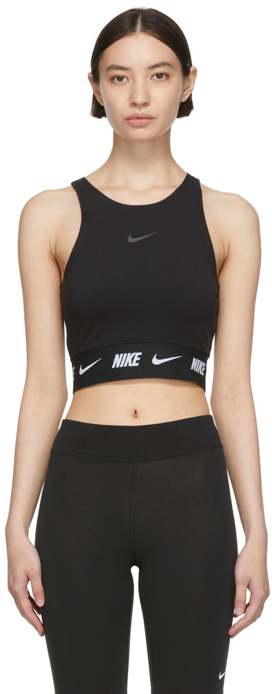 

Черная хлопковая майка Nike
