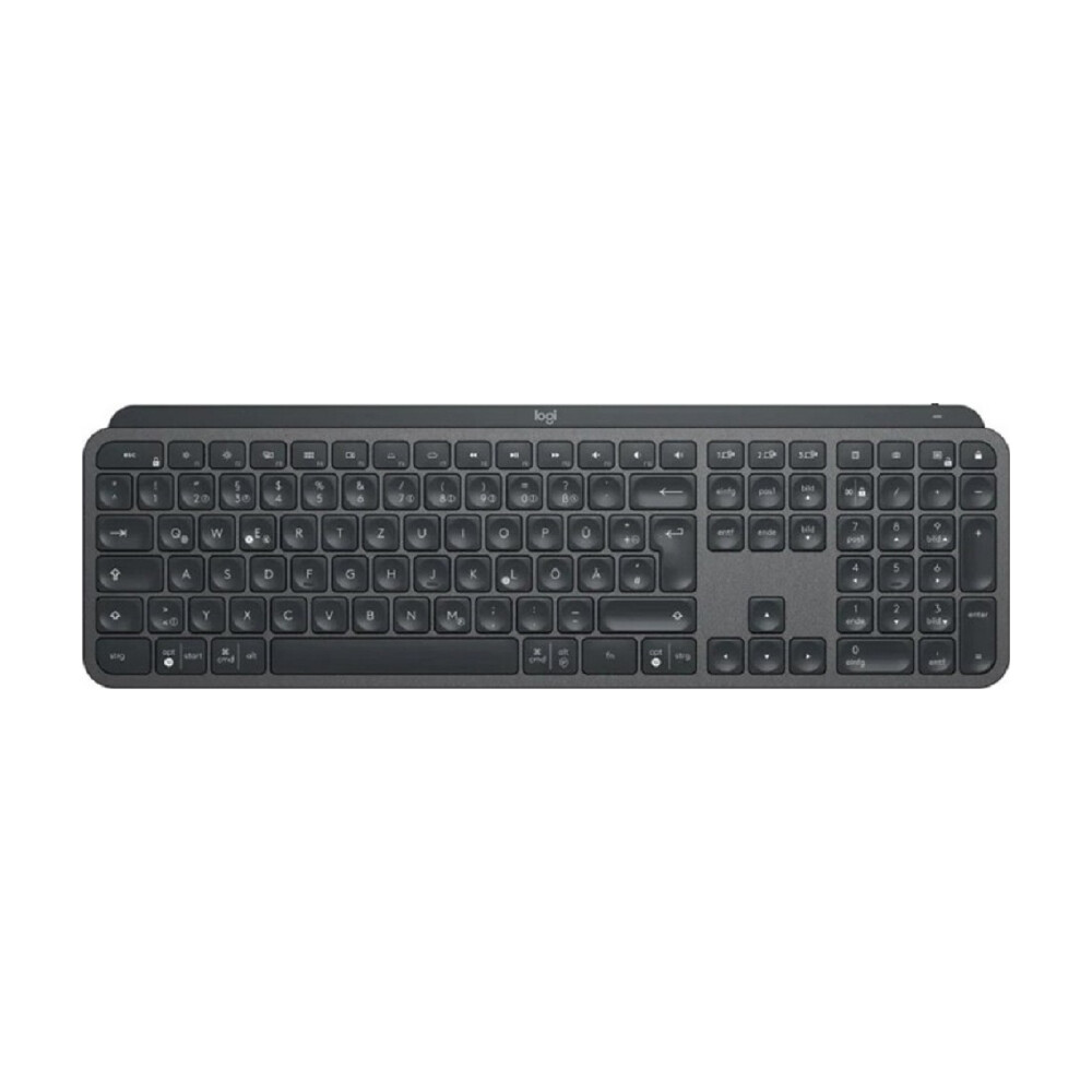 

Клавиатура беспроводная Logitech MX Keys, US-раскладка, тёмно-серый