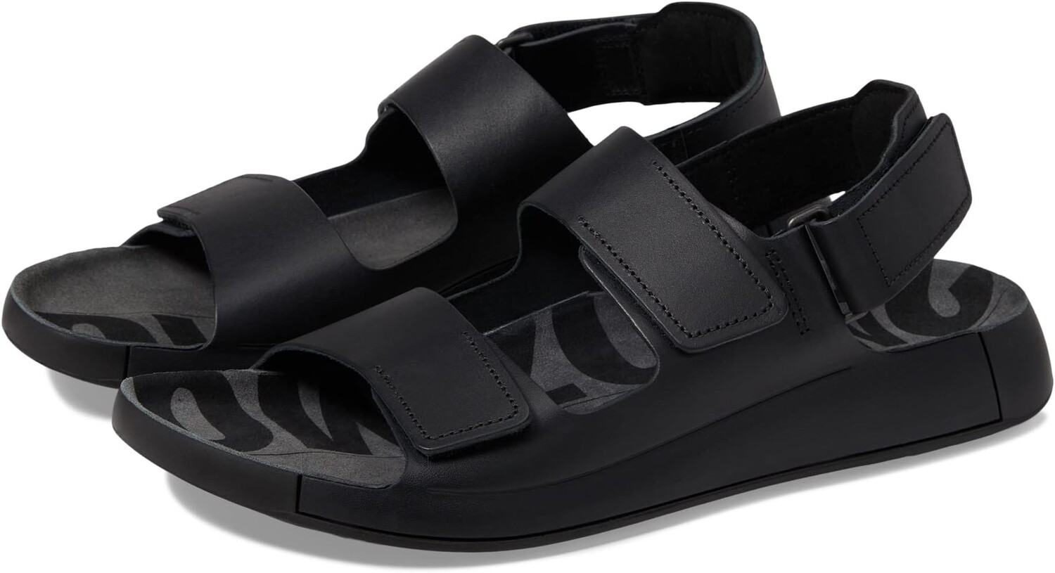 

Сандалии на плоской подошве Cozmo 2.0 3 Band Sandal ECCO, черный