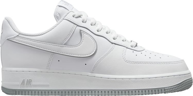 Nike air force store 1 gray and white